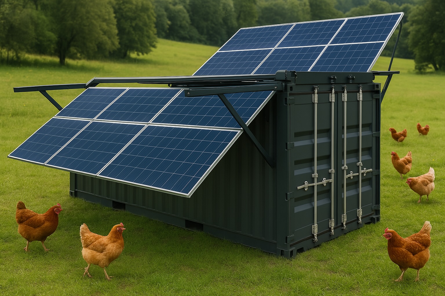 Solarcontainer 20/40 Fuß